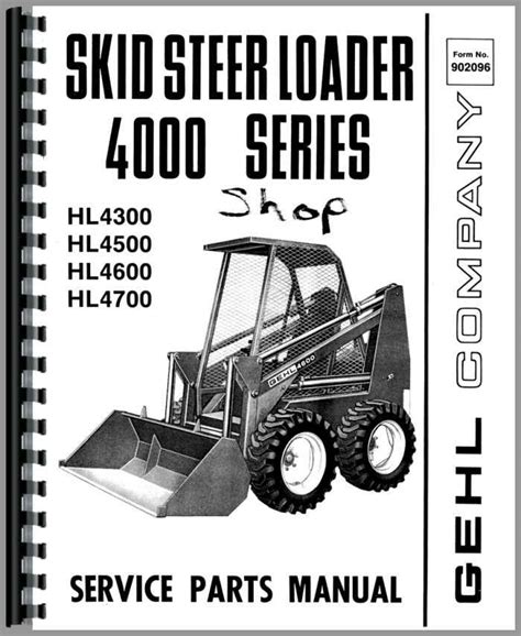 gehl 4500 skid steer value|gehl 4500 parts diagram.